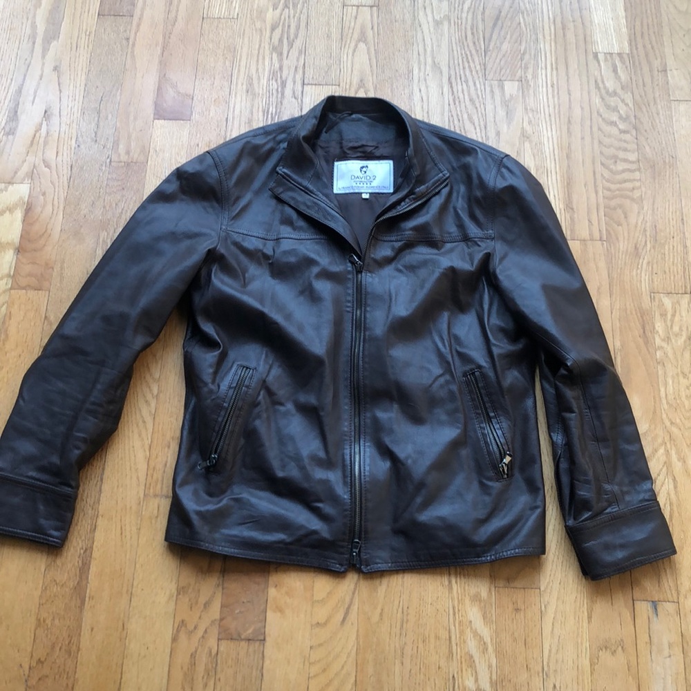 Leather jacket